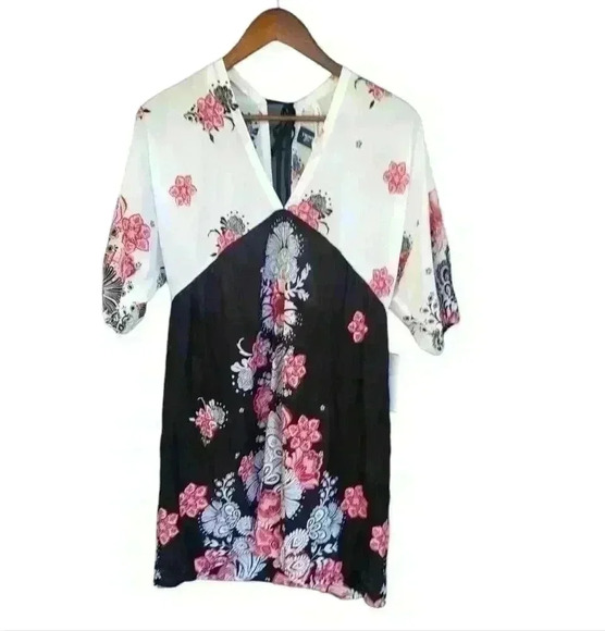 NWT Swimsuits For All Floral Cotton Cover-Up Dress - Picture 1 of 7